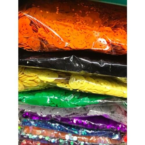 Halloween Spangle Ghost Bat Pumpkin Skull Paillette Sequin