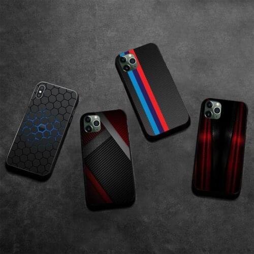 HUAGETOP Car Carbon Fibre Coque Shell Phone Case for iPhone 11 pro XS MAX 8 7 6 6S Plus X 5S SE 2020 XR case