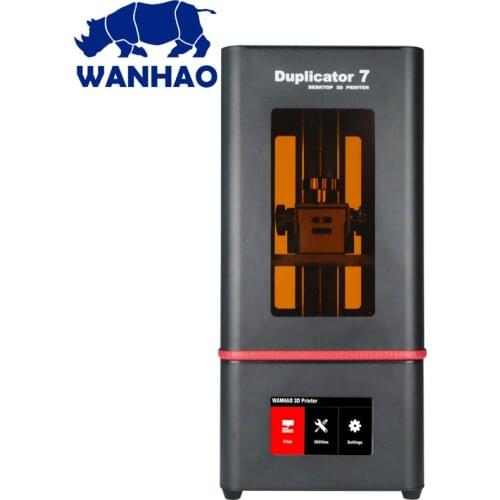 WANHAO Duplicator 7 Plus DLP SLA 3D Printer DUP (Direct UV Printing) 250ml UV Resin & FEP Film For Free