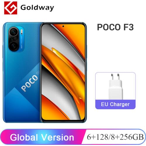 Global Version POCO F3 5G 6GB RAM 128GB ROM / 8GB RAM 256GB ROM Mobile Phone Snapdragon 870 6.67" 120Hz E4 AMOLED DotDisplay NFC