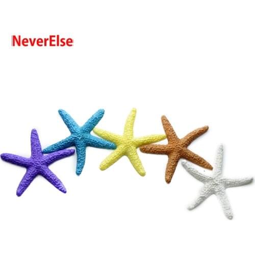 Small Diameter 5cm Sea Star Resin Artificial starfish,mediterranean sea Ocean handiwork handicraft decoration aquarium fish tank