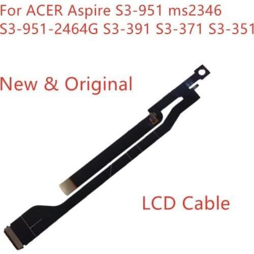 LED LCD LVDS Cable SM30HS-A016-001 / HB2-A004-001 For ACER Aspire S3-951 ms2346 S3-951-2464G S3-391 S3-371 S3-351 Laptop