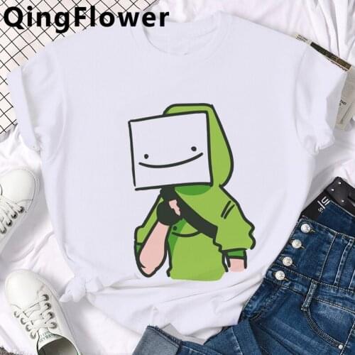 Dream Smp summer top t shirt male couple couple clothes streetwear harajuku harajuku kawaii top tees tumblr