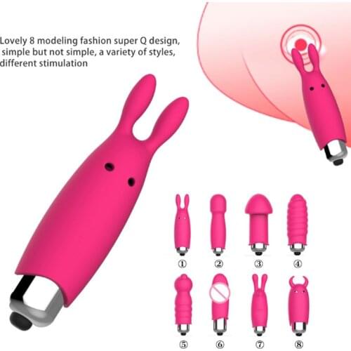 Mini G Spot Vibrator for women Dildo Sex toy Rabbit Vibrator Vaginal Clitoral massager Female Masturbator Sex Toys for Women