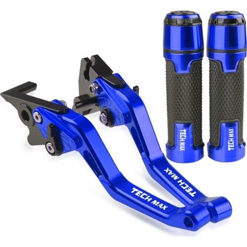 Motorcycle aluminum Accessories Handle Grips Handlebar Short Brake Clutch Lever For YAMAHA TMAX560TECHMAX 2020-2021 2020 2021