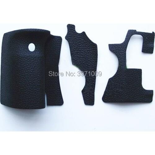 3 Pieces a set Front Rear Right Grip Rubber Unit Complete Rubber Cover Replacement For Canon 70D for EOS 70D