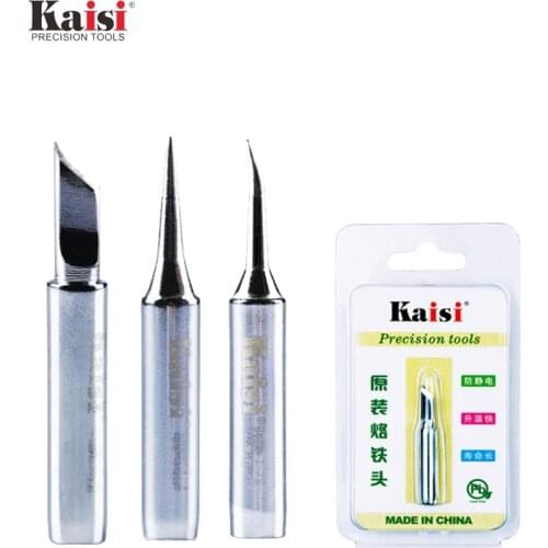 Kaisi Best Price 900M Soldering Iron 936 soldering Iron Tips 900M-T-IS Black Edition horseshoe flat tip iron