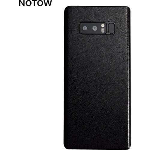 NOTOW Fashion leather PVC Sticker Wrap Skin Mobile Back Paste Protective Film For Samsung Galaxy Note8