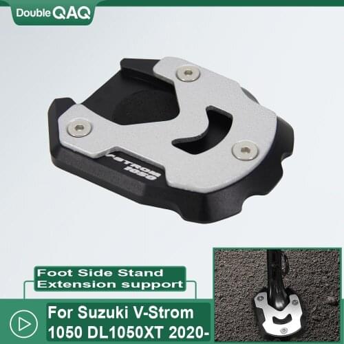 NEW Motorcycle2020- For SUZUKI DL1050 V-Strom DL1050XT VStrom Kickstand Foot Side Stand Extension Pad Support Plate