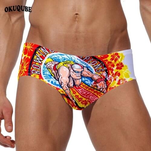 OKUQUBE Men's Briefs With Print
