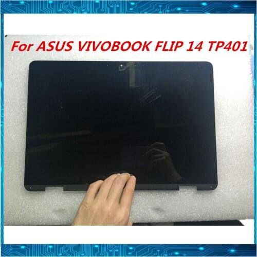 Original For ASUS VIVOBOOK FLIP 14 TP401 TP401N lcd display touch screen assembly 1920*1080 Tested