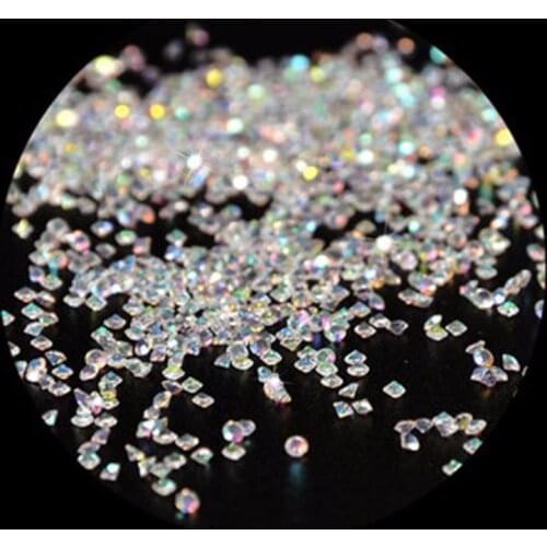 1.6mm Zircon Micro Crystal Rhinestone AAA With AB Colors Nail Art Rhinestone Small Size For Nail Decoration 1440PCS