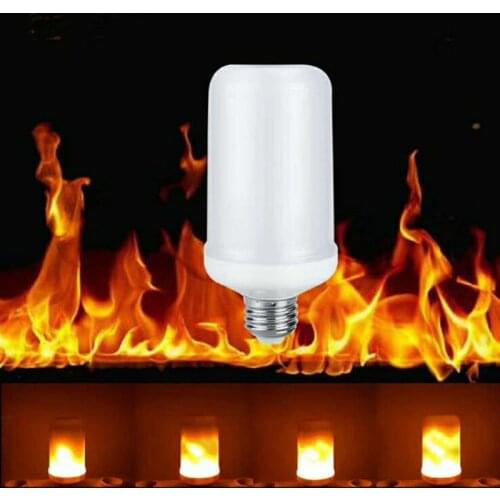 SonQin Flame Flickering Corn lamp AC85V-265V E27 E26 G4 DC 12 AC 8-30V Simulation Fire Burning