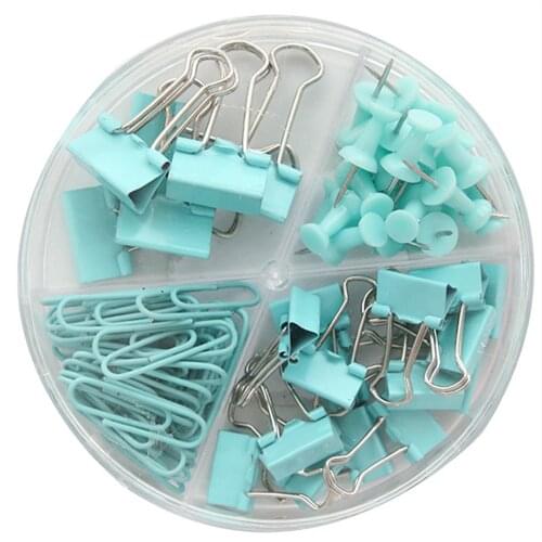 Binder Clips Multi-Kind Multifunctional Practical Desk Organize Kits for Office School Home Supplies NK-Shopping