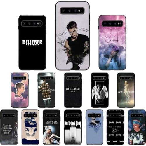 YNDFCNB Justin Bieber Phone Case for Samsung S6 S6edge Plus S7 S7edge S8 S9 S10 S10E S20 Plus Ultra