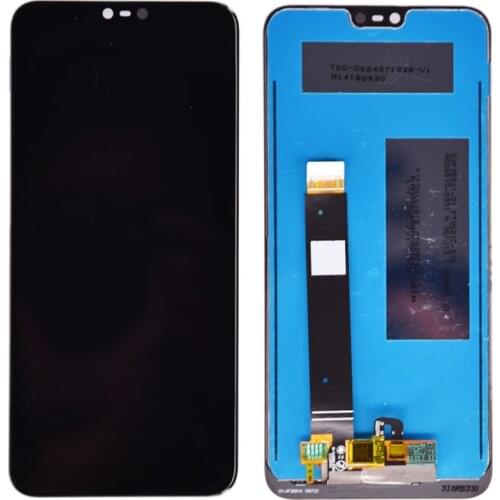 AAA 5.84" LCD For Nokia 7.1 N7.1 TA-1100 TA-1096 TA-1095 LCD Display Touch Screen Digitizer Glass Panel Assembly + Tools