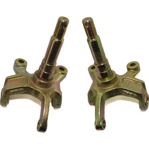 1SET Steering Strut Knuckle Spindles with Drum brake Wheel Hubs Fit For China ATV 150cc 200cc 250cc Go Kart Buggy ATV Bike Parts