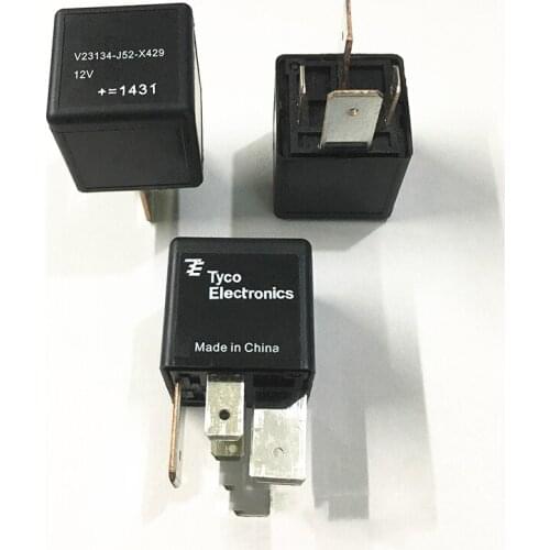 1pcs High-power 12V 80A 4-pin automotive general relay V23134-J52-X429
