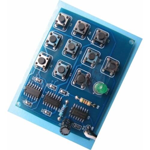 1PCS Simple Electronic Password Lock Circuit DIY Learning Kits