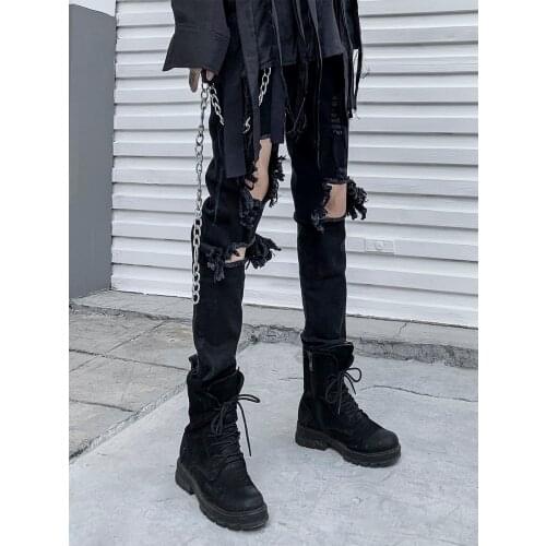 Cakucool Womens Ripped Jeans
