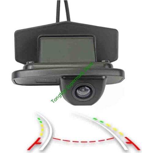CCD 600Line Intelligent Dynamic Trajectory Tracks Rear View Camera for Honda CRV CR-V Odyssey Fit Jazz Elysion