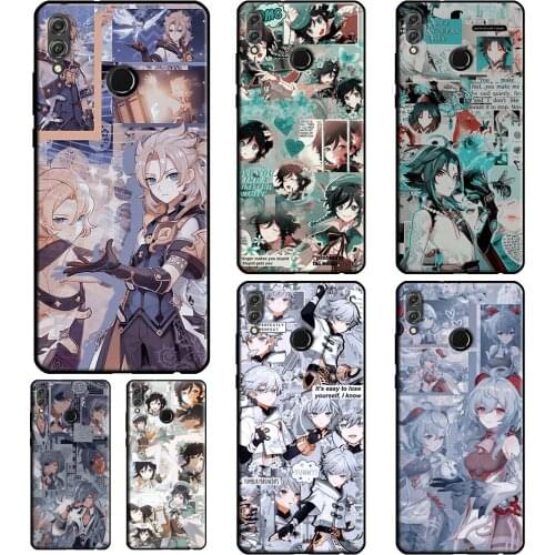 Genshin Impact Aesthetics Cover For Huawei Honor 9X 8X 7X 6X 10i 7C 8A 9A 8S 9S 9 10 10X Lite 20 7A 6C 4C Pro Case