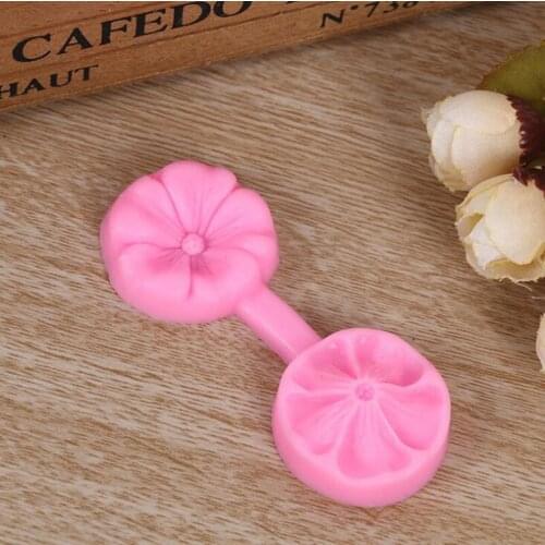 Fondant Molds Cake Decoration Stencil Confectionery Sugar Paste 3D Cherry Cake Mold Silicone Molds Baking Tools Supplies