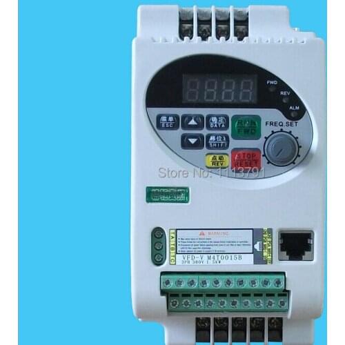 Inverter 220V / 380V1.5kw engraving machine spindle motor is single-phase general purpose vector frequency conversion governor