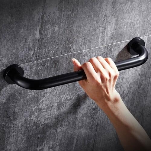 Metal Grab Bar - Balance & Handrail Shower Assist - Heavy Duty Aluminum - Wall Mount for Handicap, Elderly, Disabled, Injury