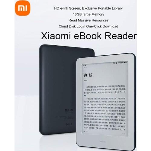 Xiaomi Official Store Original Smart e Book Reader Eink e-ink Reader 6in Touch Screen WIFI Bluetooth PDF Electronic Book Reader