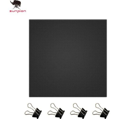 3D Printer Platform Heated Bed Build Surface Glass plate 310x310x4mm MK2 MK3 Hot bed For ANYCUBIC Ultrabase Creality cr-10