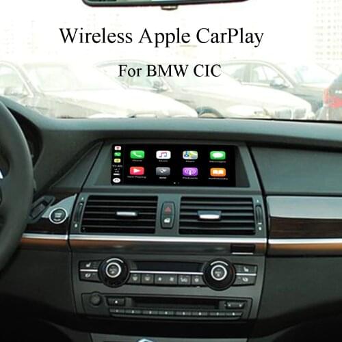 Full Voice Command iPhone App iTunes Library Send Texts Switch Idrive CarPlay Interface for BMW E60 E61 F10 F11
