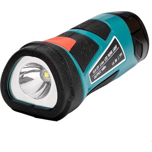 Portable Worning Light Work Lamp Flashlight Torch LED Light for Milwaukee 10.8V 12V M12 Li-ion Battery