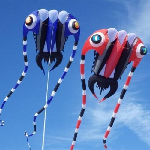 KITE-Large Easy Flyer Soft Kites 16sqm Trilobite-Its Big Custome Made factory Outlet