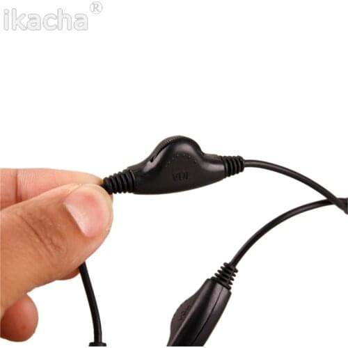 1pcs 3.5mm Headphone Stereo Audio Y Splitter Cable Cord With Separate Volume Controls