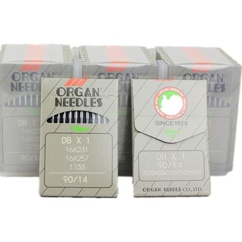 10 pcs in pack Organ Sewing Needle Industrial needles DBx1 16X231 16X257 1738 for Brother/Juki Machine