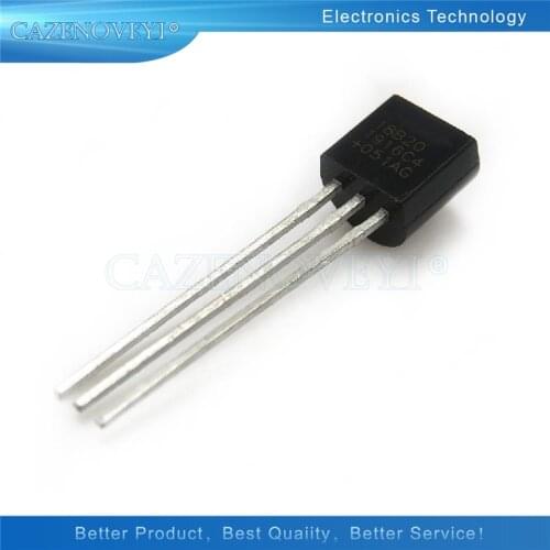 2pcs/lot DS18B20 18B20 18S20 TO-92 In Stock