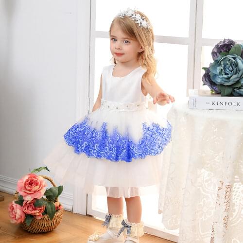 2021 summer baby girl dress skirt cotton spinning big swing gauze skirt girl one year old full moon birthday holiday dress femal
