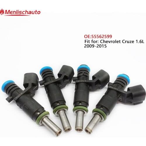 4PCS/LOT Original Fuel Injector Injection Nozzle for Chevrol-et Cruze 1.6 AVEO OPEL ORLANDO ASTRA INSIGNIA ZAFIRA 55562599