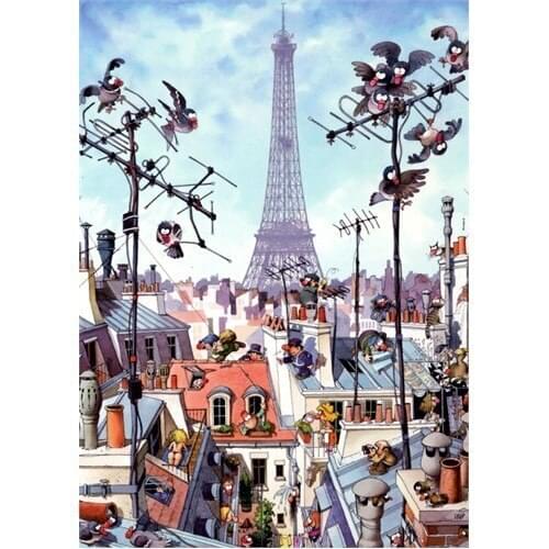 Heye Puzzle Eiffel Tower, Loup (1000 Piece)
