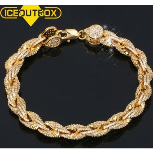 ICEOUTBOX Golden Bracelets