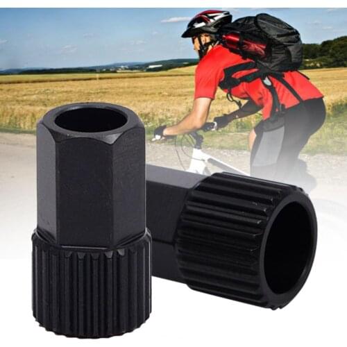 Freewheel Remover High-strength Multifunctional Black Flywheel Shaped Bicycle Repair Tool for Mountain Bike Bicycle Repair Tool