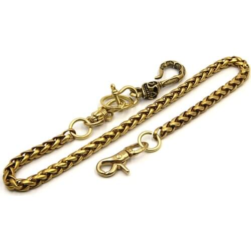 Mens Gifts Custom Key Holder Keychain Wallet,Men Style Keychain,Biker Jewelry Chain