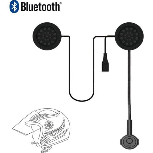 MH02 Motorcycle Helmet Headset Wireless Bluetooth4.1 Headset Headphone Motorcycle Helmet Earphone for Rider