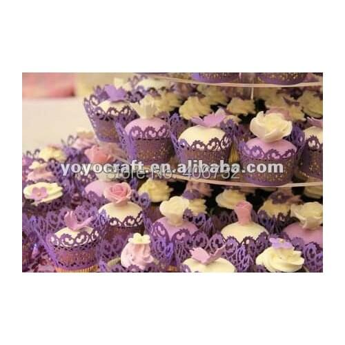 Wholesale wedding supplies festival supplies fence cupcake wrapper FREE SHIPPING cupcake wrapper
