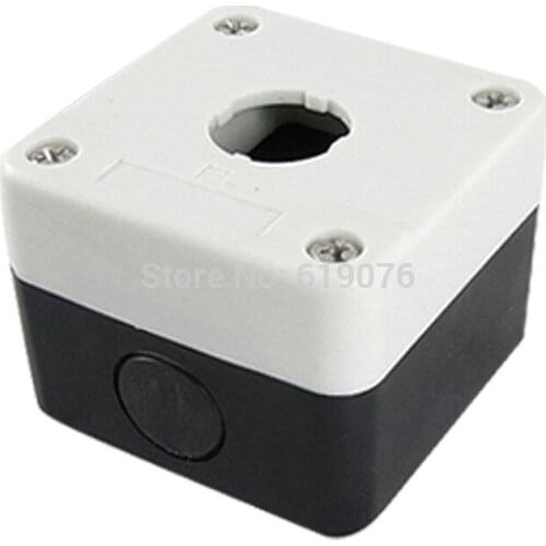 Plastic Control Station 1 Switch 22mm Push Button Case Box F