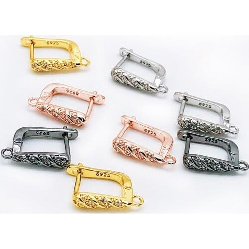 Peixin Fashion Gold/Silver Color Earring Hooks Jewelry Accessories Womens Jewelry Earrings Making Jewelry Findings Wholesale
