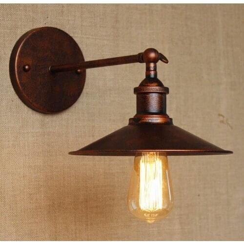 Nordic Edison Wall Sconce Retro Loft Style Industrial Vintage Wall Lamp Simple Art Wall Lights For Home Indoor Lighting