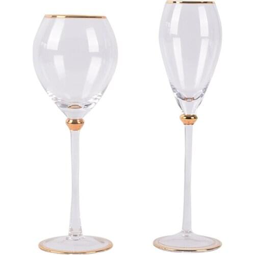 High-Grade Phnom Penh Wine Glass Champagne Goblet Wedding Evening Bar Hotel Home Drinkware