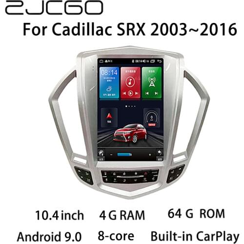 Car Multimedia Player Stereo GPS Radio Navigation NAVI Android Screen Monitor for Cadillac SRX 2003~2016